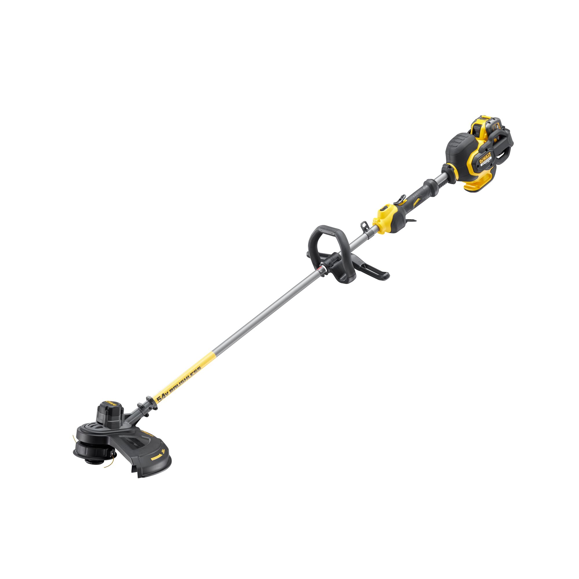 MOTOCOASĂ CU FIR/MAȘINĂ DE TUNS PENTRU TUFIȘURI FLEXVOLT DE 54V