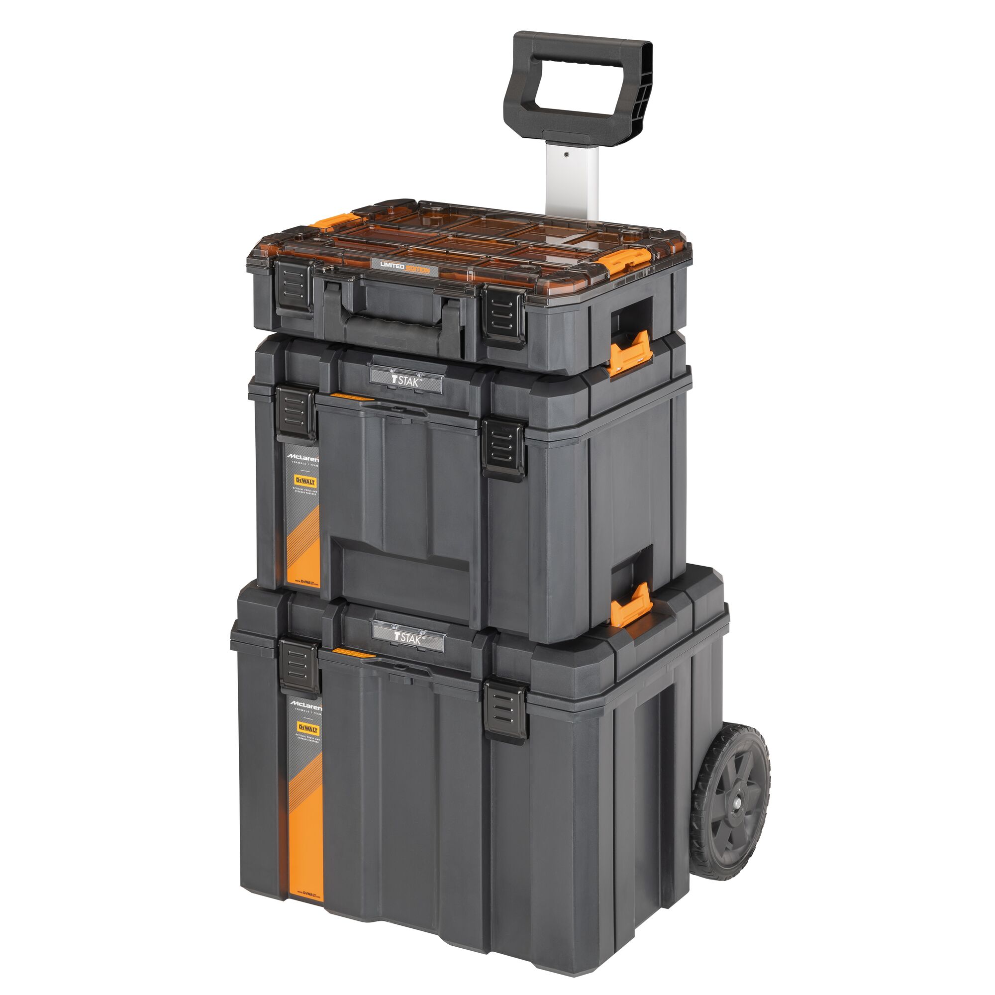 Turnul TSTAK 3 în 1 DEWALT x McLaren | DEWALT